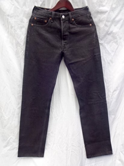 90's Old LEVI'S 501 Black MADE IN U.S.A /15