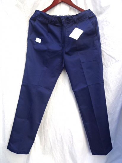 Uniform World Pleasted Front 1 tuck Work Pants Made in ENGLAND Navy