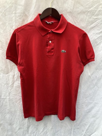 70s Vintage Lacoste Polo Shirts Made in France / 60
