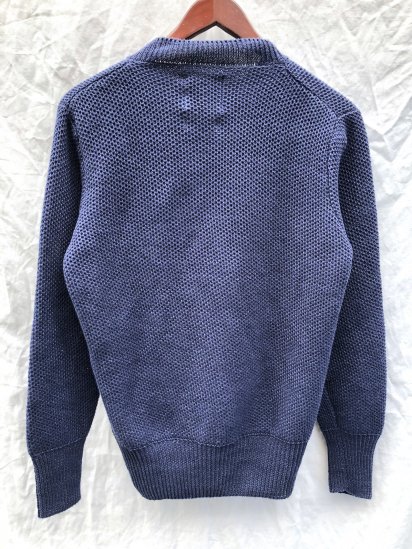 Corgi Knitwear Made in Wales , GREAT BRITAIN 100% Linen Crew Neck Jamper  Indigo - ILLMINATE Official Online Shop