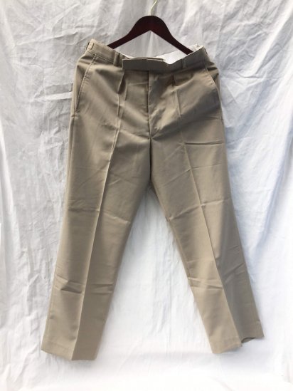 Dead Stock RAF(Royal Air Force) Stone Tropical Trousers Stone
