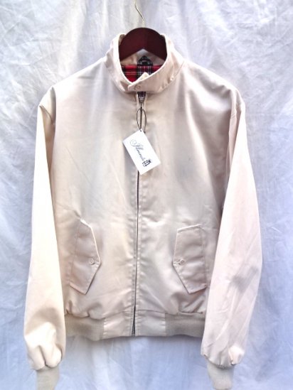 8090's Vintage Old Harrington Jacket MADE IN ENGALND NATURAL / 5