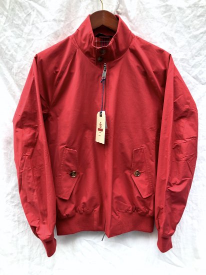 Baracuta G-9 Harrington Jacket Made in England Red - ILLMINATE