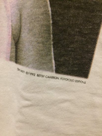 90's Dead Stock FOTOFOLIO Tee BETSY CAMERON 