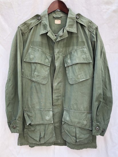 60's Vintage US Army 2nd Pattern Jungle Fatigue Jacket Small - Regular / 1  - ILLMINATE Official Online Shop