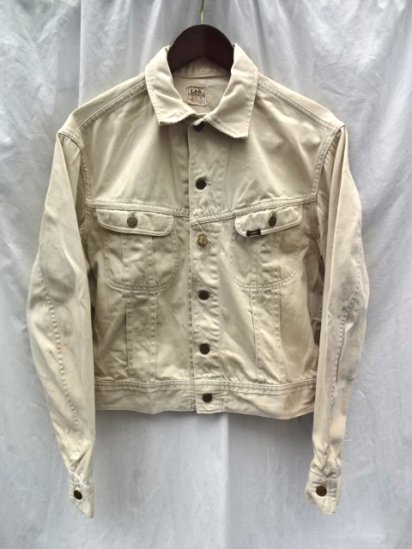 60's Vintage LEE 100-J ”WESTERNER” Jacket MADE IN U.S.A Natural