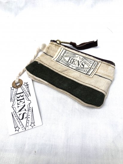 BENS LEATHER GOODS.CO Zip Top Small Pouch / 3