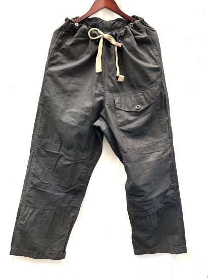 40's Vintage British Army LRDG/SAS Overdyed Windproof Trousers