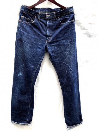 60s Vintage LEVIS 505 Big-E Good Condition Indigo