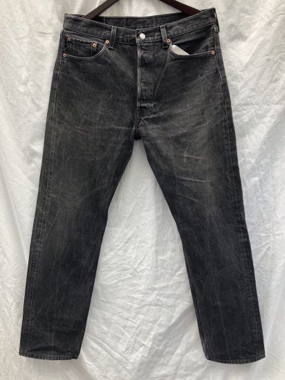 90s Levis 501 Made in U.S.A Black / 3