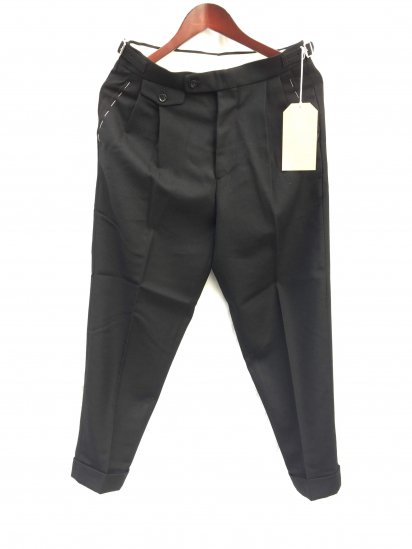 Richfield Made in Japan Merino Wool Surge 2 Tuck Tapered Trousers 