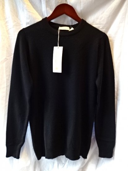 <img class='new_mark_img1' src='https://img.shop-pro.jp/img/new/icons50.gif' style='border:none;display:inline;margin:0px;padding:0px;width:auto;' />John Smedley MERINO/CASHMERE KNIT Made in England Black