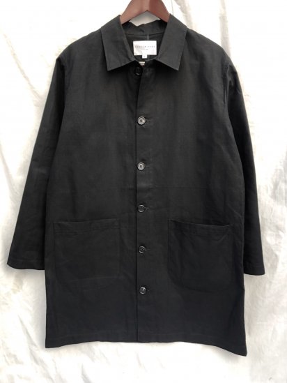 KESTIN HARE Munro Shop Coat Made in U.K Black - ILLMINATE Official