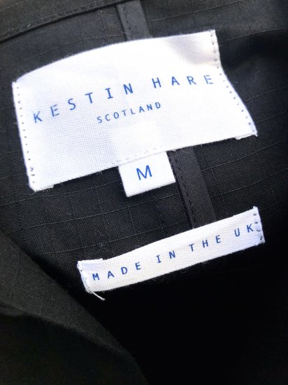 KESTIN HARE Munro Shop Coat Made in U.K Black - ILLMINATE Official