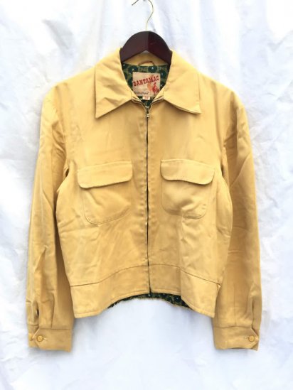 40's ~ 50's Vintage BANTAMAC Gabardine Jacket Good Condition