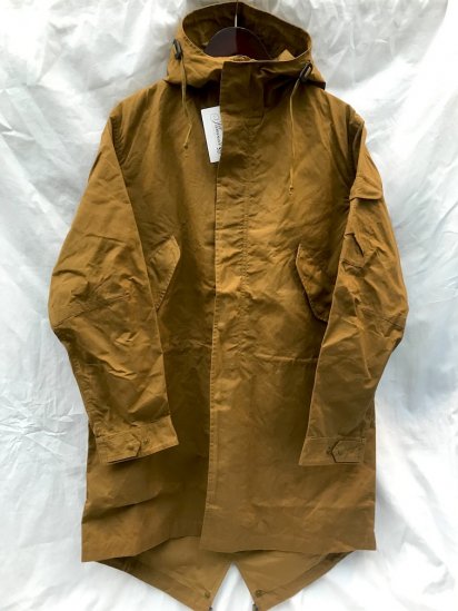 Waxed cotton sale parka