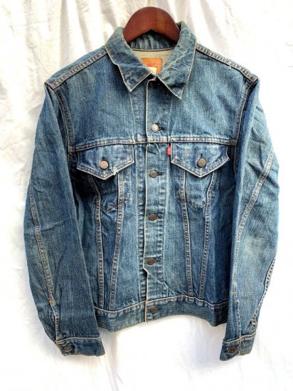 70s Vintage LEVI`S 70505 Smalle Denim Jacket / 4