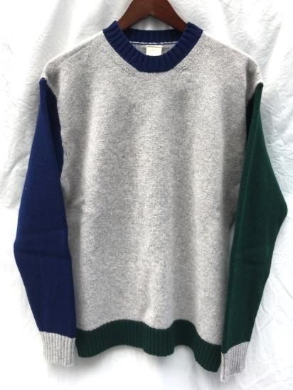 Country of Origin Tricolour Crew Neck Made in ENGLAND<BR>SALE!! 23,000Tax͡19,800Tax