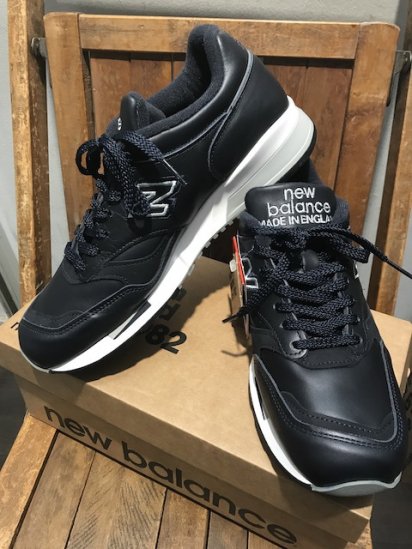 New Blance 1500 Made in ENGLAND Navy Leather