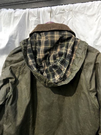 1 Crest Vintage Barbour Bedale Made in England With Hood
