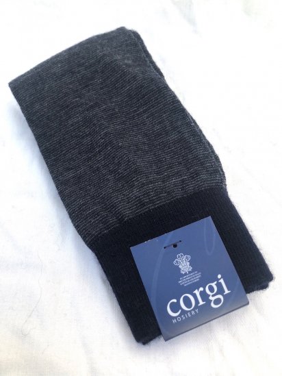 Corgi Wool  Nylon Socks MADE IN U.K Border
