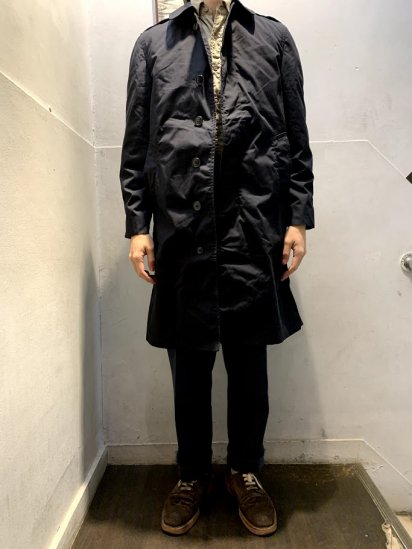 80s Vintage US Navy All Weather Coat With Lining - ILLMINATE