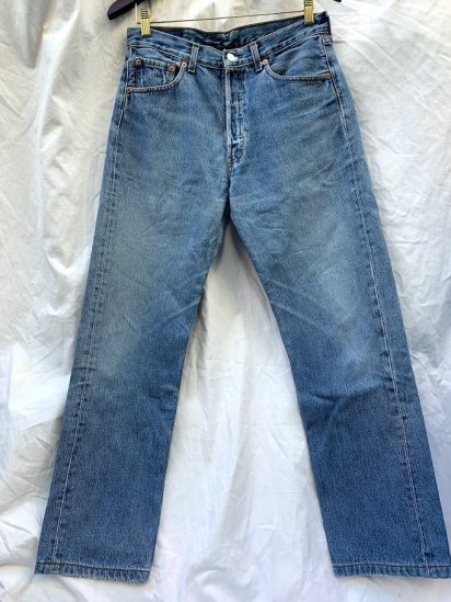 90s Old LEVIS 501 Denim Pants Made In Spain - ILLMINATE Official