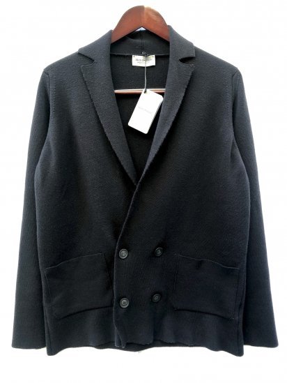 John Smedley Merino Wool 100% Sentinel Jacket Made in England Navy