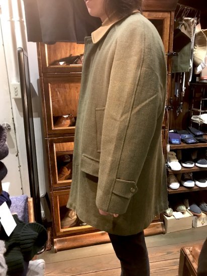 's ~ 's Vintage GRENFELL "Derby Tweed Field Coat" Made in