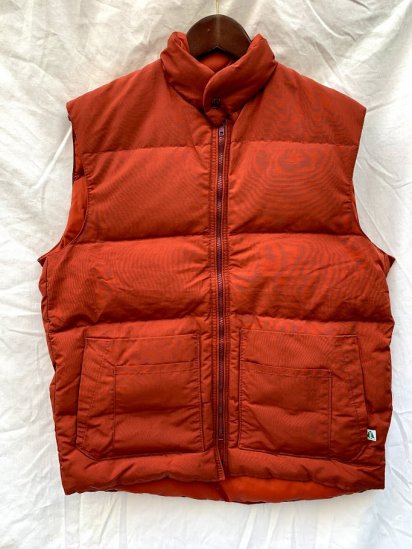 80s Vintage Woods Rough Rider Down Vest Jacket Made In Canada 