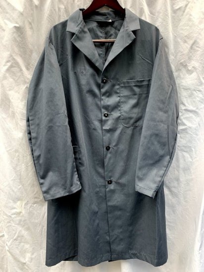 70s Vintage DeadStock GPO(General Post Office) P52 Over Coat Gray