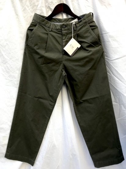 RICCARDO METHA 1tac Rip Stop Trousers MADE IN ITALY Olive SALE