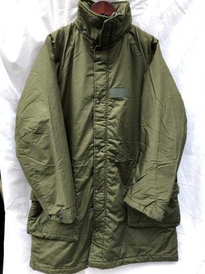 90's Vintage Dead Stock Swedish Army M90 Insulation Coat Olive 190-85