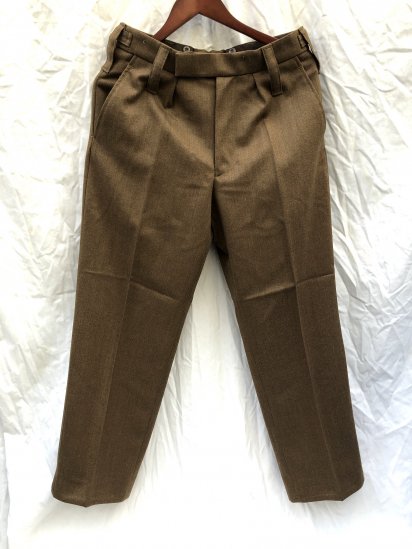 Dead Stock British Army All Ranks No.2 Dress Trousers Brown ...