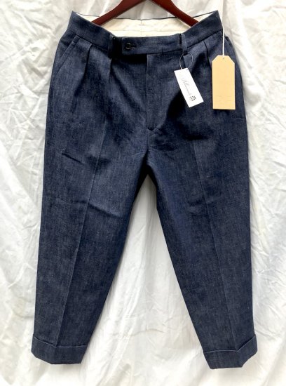 <img class='new_mark_img1' src='https://img.shop-pro.jp/img/new/icons50.gif' style='border:none;display:inline;margin:0px;padding:0px;width:auto;' />RICHFIELD D-5 Zimbabwean Cotton Denim Trousers Made in JAPAN