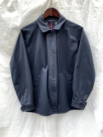 Vintage Burberry`s Golf Jacket Made In England Navy / 1 