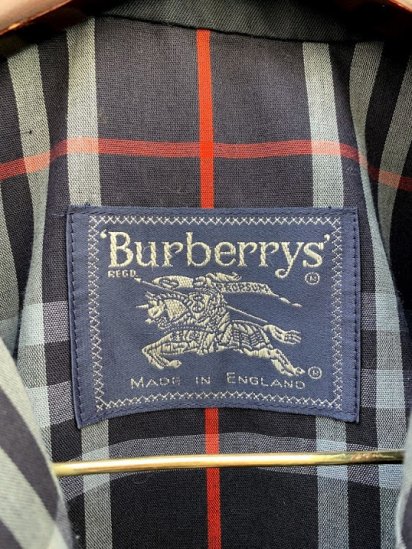 Vintage Burberry`s Golf Jacket Made In England Navy / 1
