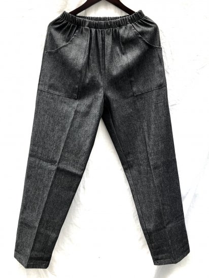 Massaua Made in Italy Easy Pants  SS Black Denim