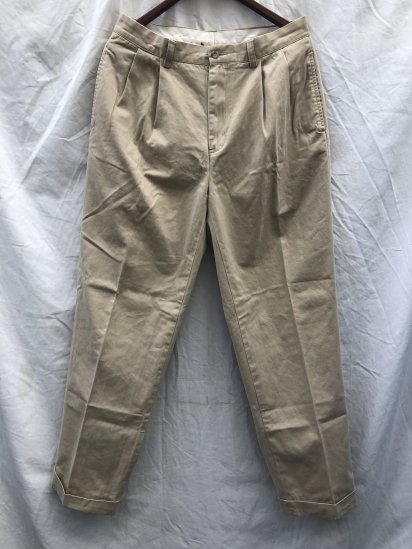 90s ~ 00's OLD Polo Ralph Lauren Chino Pants Ecru / 6