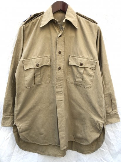 1942 Dated 40's Vintage British Army Aertex Shirt Good Conditon!