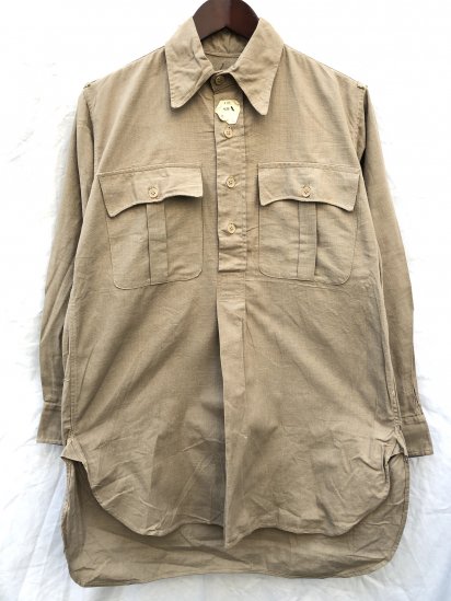 40's Vintage Dead Stock British Army Aertex Shirt