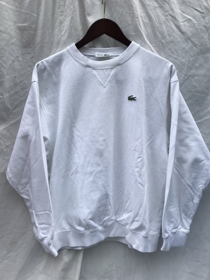 80-90's Vintage Lacoste Pique <BR>Sweat Shirts Made in France