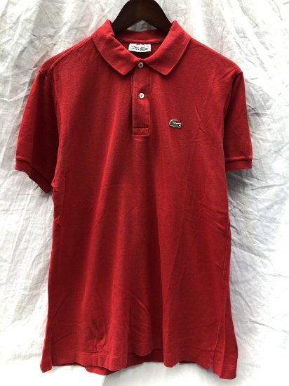 80s ~ Vintage Lacoste Polo Shirts Made in France / 9