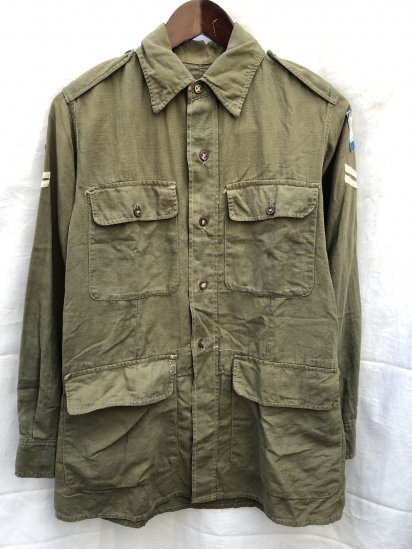 40's Vintage British Indian Army Bush Jacket / 7