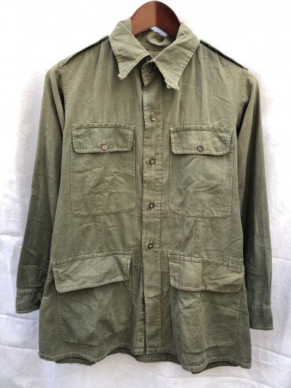 <img class='new_mark_img1' src='https://img.shop-pro.jp/img/new/icons50.gif' style='border:none;display:inline;margin:0px;padding:0px;width:auto;' />40's Vintage British Indian Army Bush Jacket / 8