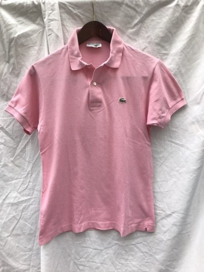 80s ~ 90's Vintage Lacoste Polo Shirts Made in France / 49