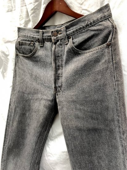 Afmeting 33x30 Gemaakt in USA Kleding Gender-neutrale kleding volwassenen Jeans Jaren 1990 Levis Designer Unisex Denim Broek Vintage jaren '90 LEVIS 501 Black Wash Button Fly Jeans 