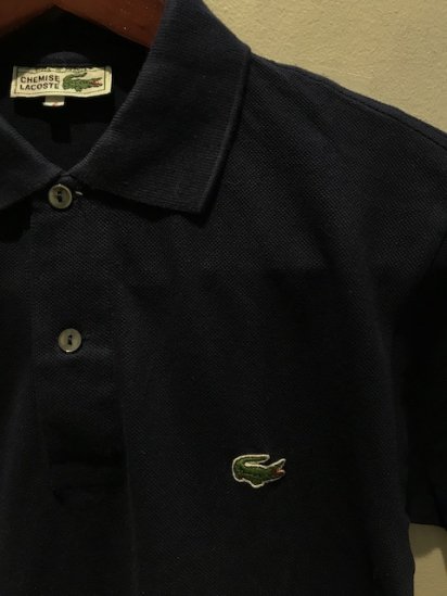 70's Vintage Dead Stock Made in France Lacoste Polo Shirts / 64