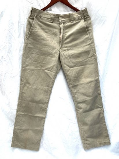 80's Vintage Tufnut Cotton Chino Pants Made In USA - ILLMINATE