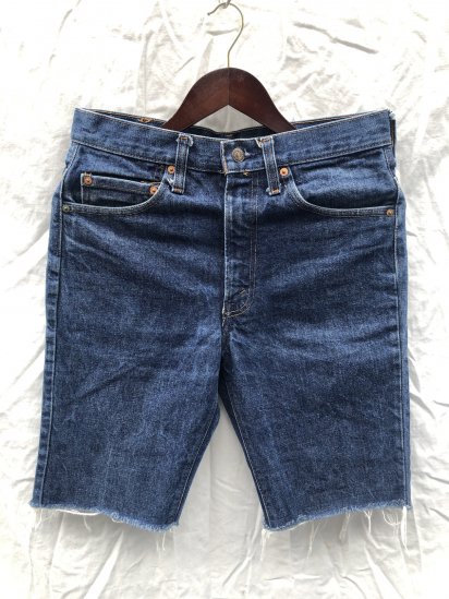 <img class='new_mark_img1' src='https://img.shop-pro.jp/img/new/icons50.gif' style='border:none;display:inline;margin:0px;padding:0px;width:auto;' />70-80's Vintage LEVI'S 517 66 Cut off